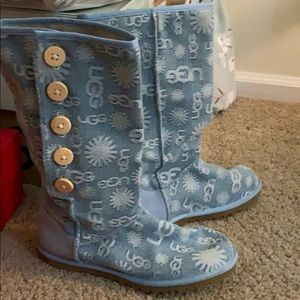 UGG Shoes - 💖UGG Denim LOGO Boots 💗 limited edition Size 6 UGG Shoes - 💖UGG Denim LOGO Boots 💗 limited edition Size 6